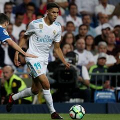Achraf y el relevo de Carvajal