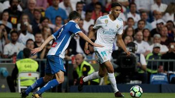 Achraf tuvo un buen estreno con el Madrid.