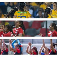 Los ocho equipos clasificados a la liguilla de la Liga MX Femenil