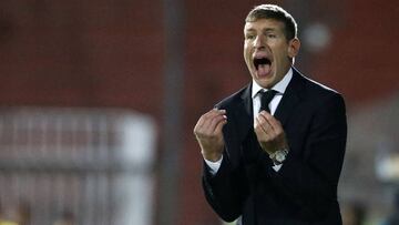 Martín Palermo valoró la solidez defensiva de Unión Española