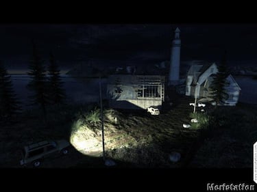 Alan Wake fotografiado en acción