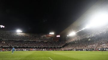 Estadio de Mestalla. 