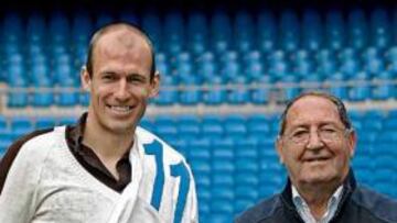 Robben y Gento