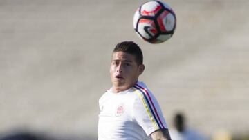 James Rodríguez será titular ante Paraguay