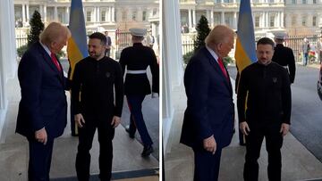 Llega Zelensky a la Casa Blanca y lo primero que le dice Trump es este vacile