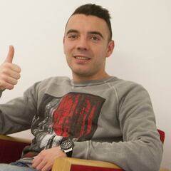 Aspas superó el último test y jugará esta tarde ante el Atlético