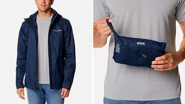 Esta chaqueta impermeable tiene la mejor tecnología repelente al agua