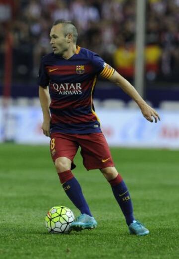 Andrés Iniesta. Barcelona.