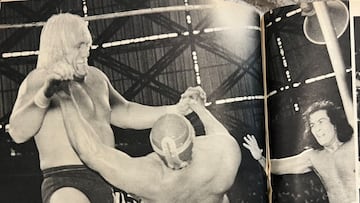 El día que Hulk Hogan luchó en México contra Canek