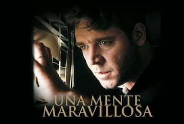 La pelcula de Ron Howard es un biopic sobre el matemtico John Forbes Nash, Ganador del Premio Nobel de Economa en 1994, y que desarroll una grave esquizofrenia paranoide. Gan Mejor Pelcula, Direccin, Guion Adaptado y Actriz de Reparto (Jennifer Connelly).