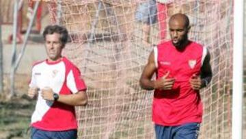 <b>SEVILLA</b> El delantero malí afirma que la plantilla del Sevilla de esta temporada es la más fuerte de los últimos años.