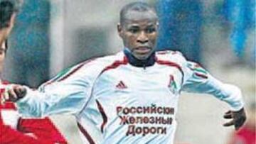 <b>LA ESTRELLA. </b>Odemwingie ha llegado este año del Lille.