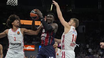 Baskonia-Olypiacos en el Buesa.