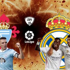 Celta Vigo vs Real Madrid: times, how to watch on TV, how to stream online