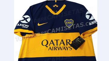 Se filtran las primeras fotos de la nueva camiseta de Boca