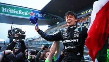 Kimi Antonelli (Mercedes). Shanghái, China. F1 2026.