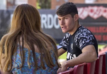 Fran García: "Estoy feliz en el Rayo, pero que sea lo que tenga que ser"