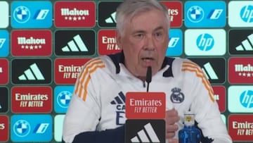 El madridismo aplaude sin parar: el discurso que Ancelotti acabó agarrándose del escudo