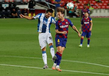 Rakitic y Cabrera.