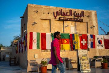 Las calles de Doha ya están listas y lucen de gala para el comienzo del Mundial de Qatar el próximo 20 de noviembre.