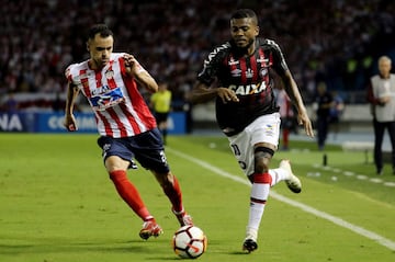 Junior y Atlético Paranaense empataron 1-1 en el estadio Metropolitano. Barranquilla gozó con los primeros 90 minutos de la final de Copa Sudamericana.