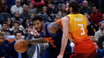 Un Paul George a nivel de MVP (43+14+6+5) niega la remontada a los Jazz de Ricky (12+7+14)