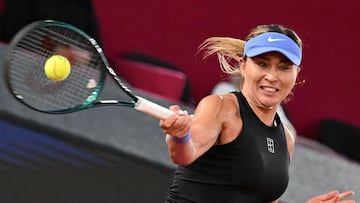 Paula Badosa, en Linz.