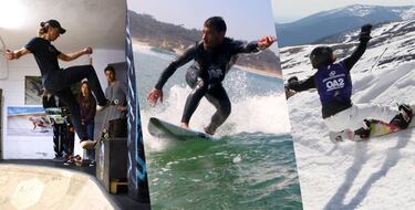 Existe una prueba única en el mundo que combina skate, surf y snowboard en 3 días consecutivos en Cantabria, en escenarios que están a tan solo una hora de distancia como máximo. Allí se corona a los reyes del ‘gliss’, que en la última edición fueron Yago Domínguez y Iara Domínguez. Además, un buen grupo de VIPs se unen a la fiesta descubrieron los 3 deportes con clases de iniciación y dotan al evento de repercusión mediática. En esta ocasión se celebrará durante el puente del 19 al 22 de marzo.