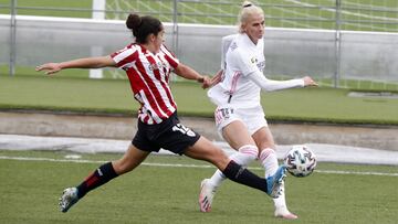 Jakobsson, del Real Madrid, ante el Ahtletic.