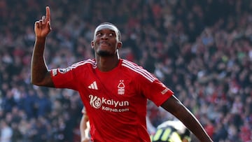 Callum Hudson-Odoi’s late goal edges Forest closer to the Champions League and inflicts more misery on Pep Guardiola’s Manchester City.