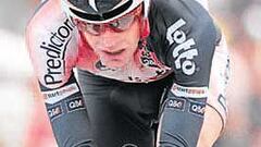 Evans no confía en remontar en la crono