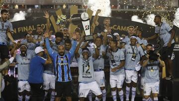 Gremio conquistó su tercera Libertadores. Fernandinho y Luan marcaron pronto y Sand acortó distancias en el tramo final. Lanús acusó demasiado la presión.