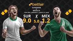 Surinam vs. México: horario, dónde ver y pronósticos de la Copa Oro