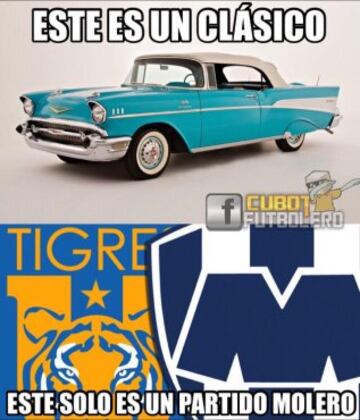 Monterrey se lleva el Clásico Regio y Tigres los memes