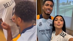 Heartwarming gesture: Jude Bellingham’s signs jersey for Kim Kardashian’s son