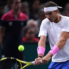 Nadal hace de tripas corazón y vence a Stan Wawrinka