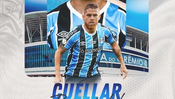 Gustavo Cuéllar vuelve a Brasil: Gremio anuncia su fichaje