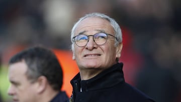 Ranieri, durante un partido