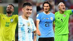 Los cracks que no estarán en la Copa América 2024: Dybala, Neymar, Keylor Navas o Arturo Vidal
