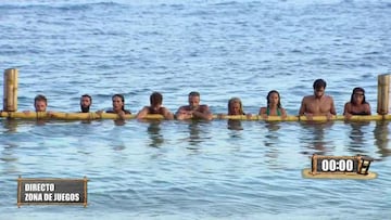 'Supervivientes': máxima tensión en la prueba de apnea por las condiciones del mar