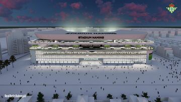 Proyecto del estadio del Betis.