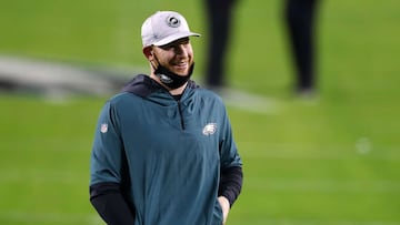 Con el ascenso de Jalen Hurts parece que la estancia de Wentz en Filadelfia ha llegado a su final. Por el momento, no jugará en la semana 17.