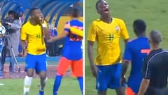 Vinicius provoca una pelea ante Colombia por un piscinazo