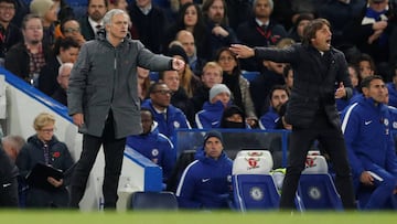 Mourinho: "¿Queréis que persiga a Conte por el campo para darle la mano?"