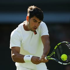 Alcaraz reta el ‘gafe’ de Wimbledon