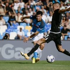 ‘Chucky’ Lozano asistió en el triunfo del Napoli