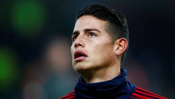 James Rodr&iacute;guez, volante de Bayern M&uacute;nich