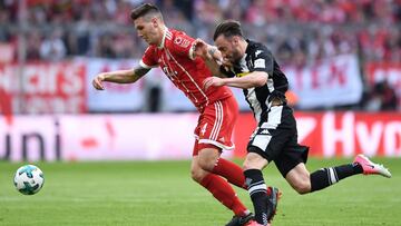 Bayern 5- Mönchengladbach 1: James juega el segundo tiempo