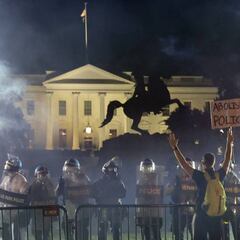 Trump se refugia en búnker tras protestas por George Floyd y amenazas de Anonymous