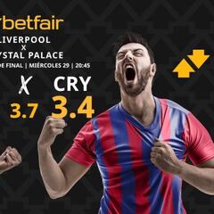 Liverpool vs. Crystal Palace: horario, dónde ver, pronósticos y cuadro
